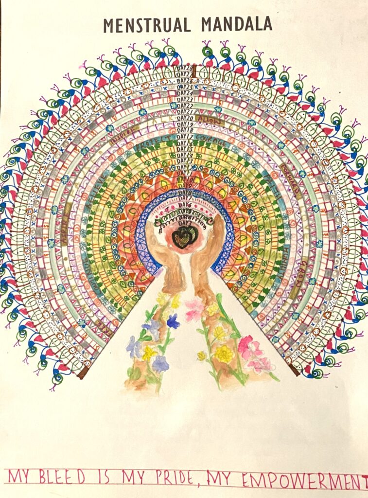 mandala menstrual chart